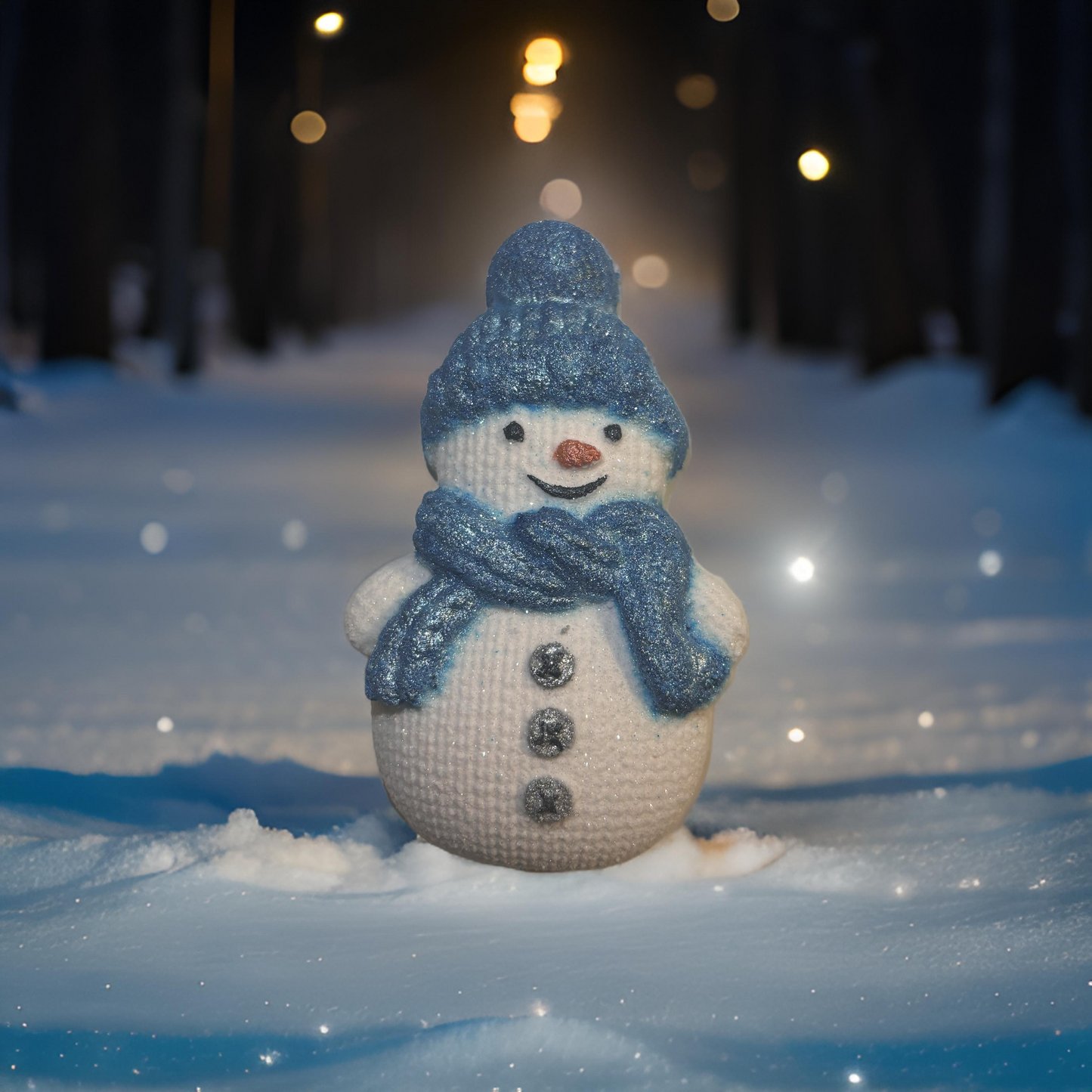 Baby Powder Bathbomb - Snowman