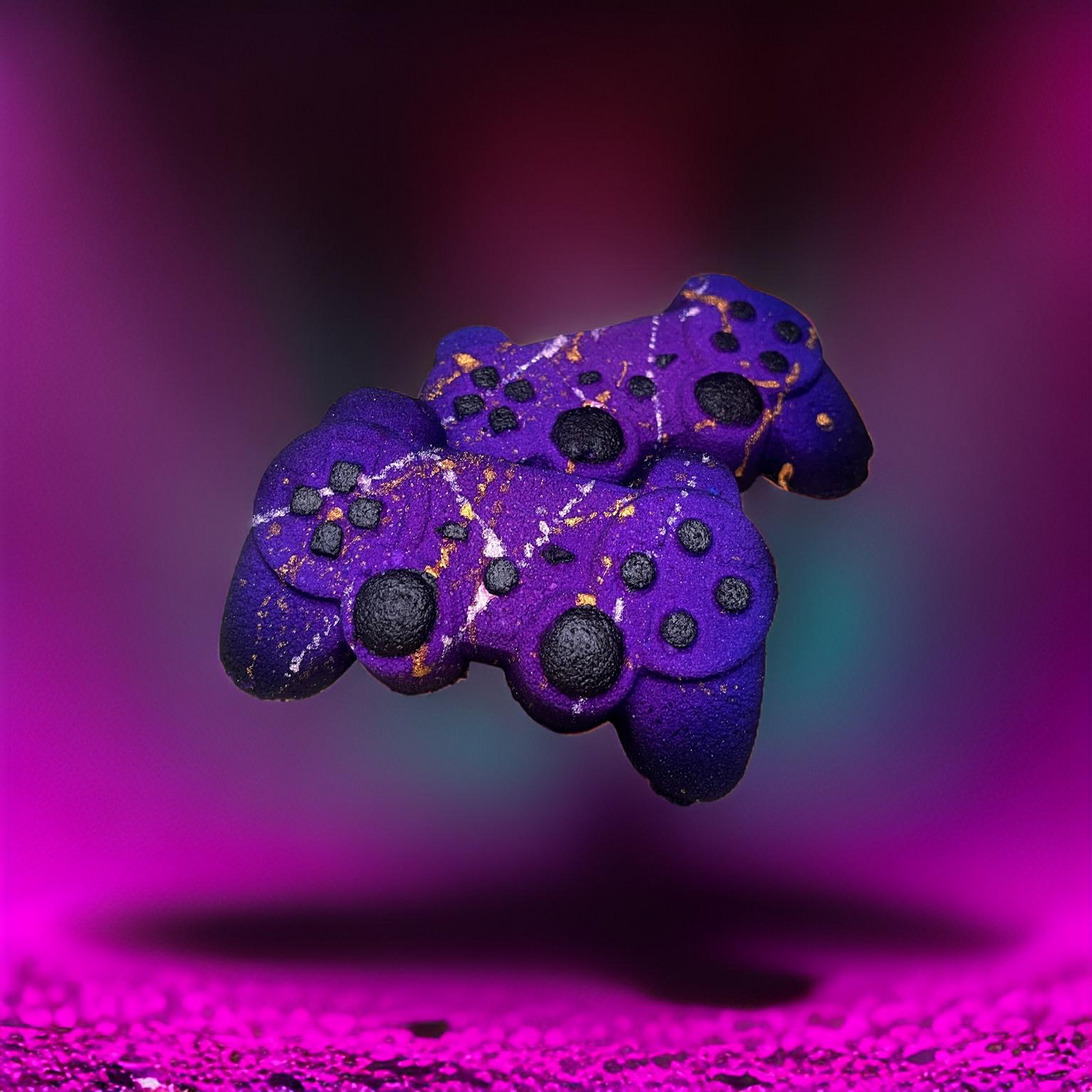 Violet Sparkle Bathbomb - PS Controller