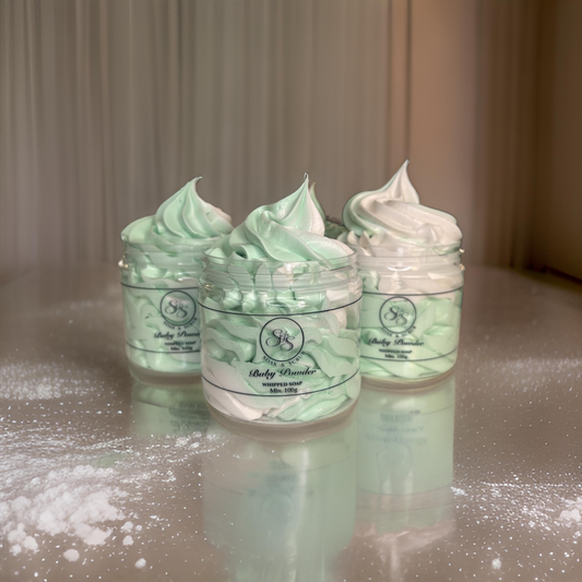 Baby Powder Whipped Soap