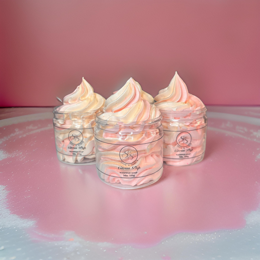 Citrus Pop Whipped Soap