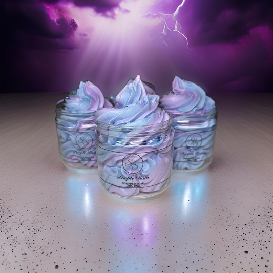 Purple Rain Whipped Soap