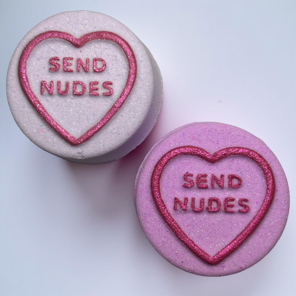 18+ *EXCPLICIT* Conversation Heart Valentines Bath Bomb Set of 6
