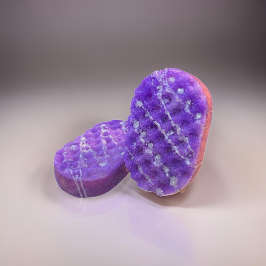 Violet Sparkle Soap Sponge